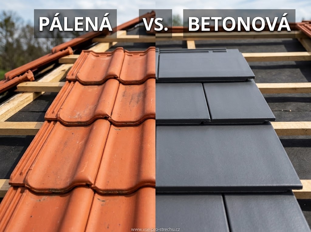 pálená vs betonová